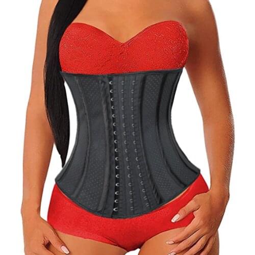 Body Shaper Tummy Control Slimming Waist Belt Sport Long Torso Latex Breathable Waist Trainer Waist Cincher Weight Loss Corset