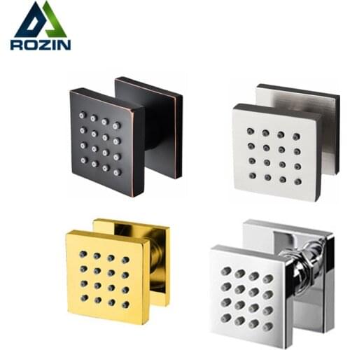 Golden Shower Massage Jets 4Pcs SPA Sprayer Jets Bathroom Massage Sprayer Spout Nozzle Shower Head Sprayer