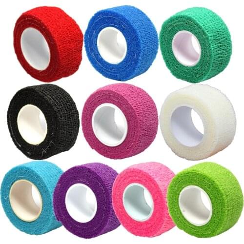2pcs Nail Art Tape Flex Wrap Finger Care Bandage Treatment Tools Set Choose Color