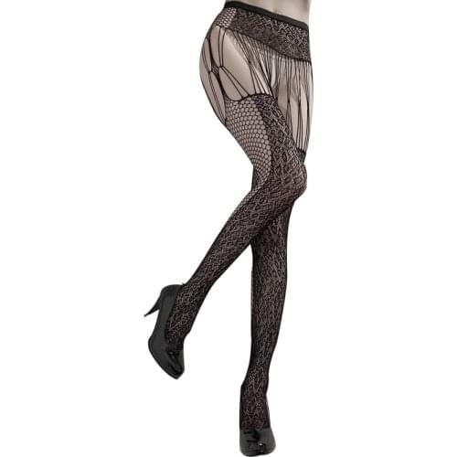 2021 Stockings Women Sexy Lace Exotic Stocking Thigh High Belt Over Knee Long Lingerie Tights Pantyhose Floral Embroidery