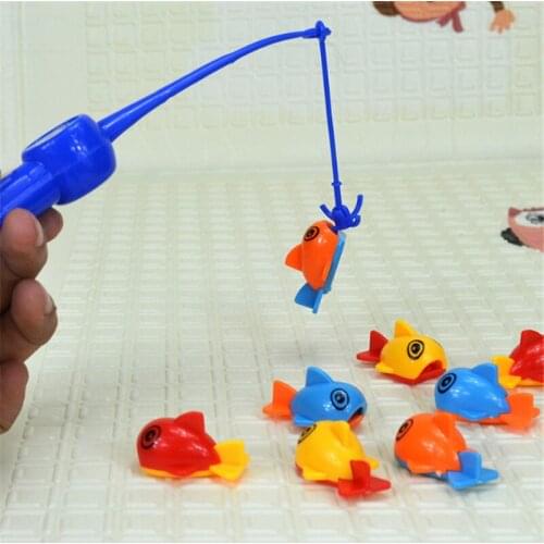 3D Puzzle Baby Wooden Toys Early Childhood Educational Toys Catch Fishing Game Color Cognitive Grasping Ability funny Toys