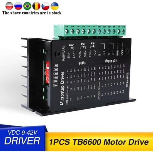 42 step motor drive board TB6600 upgrade s109aftg DC 9v-42v CNC single axis controller module