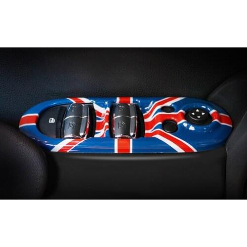 Car Window lifter control panel decorative shell For BMW MINI ONE COOPER S F55 Interior Door handle cover