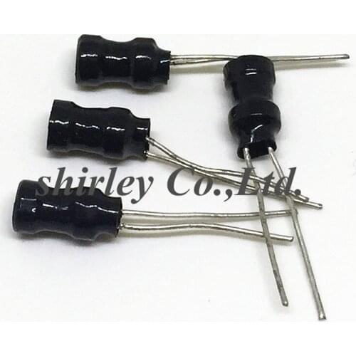 Free shiiping 20pcs Inductor 4*6mm frequency ferrite 4.7MH PVC Radial Leaded Power inductor New and original 4X6