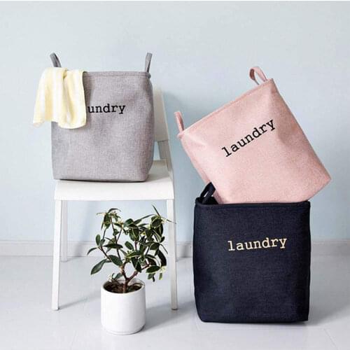 Large Laundry Hamper Laundry Basket with Handle Foldable Clothes Organizer Toys Storage Basket Baby Clothes Basket Cestas Ropa