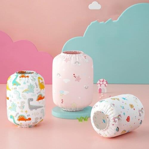 Childrens Anti-fouling Sleeves Cute Printed Baby Sleeves Waterproof Elastic Dirt-resistant Cartoon Boys Girls Small Sleeves