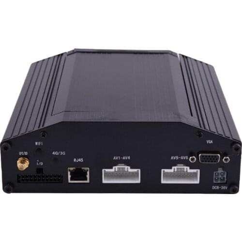 H.264 8 Channels HDD SD Card Vehicle Car Trailer Truck Taxi School Bus AHD 720P GPS Mobile DVR