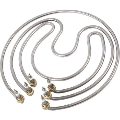 Isuotuo 9000W 380V SUS304 One Set of Heating Element for Rice Cooker/Noodle Barrel Ring-shape Water Heat Tube 1 SET