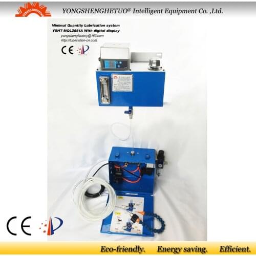 Minimum Quantity Lubrication MQL Near dry machining NDM Timer control 4L 1 spray hose for sawing milling metal cutting cooling