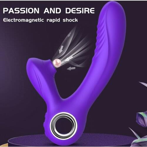 Powerful Thrusting Dildo Vibrator for Women Vagina Massager Clitoris Sucking Stimulator Adult Sex Toy Female Masturbation Wand