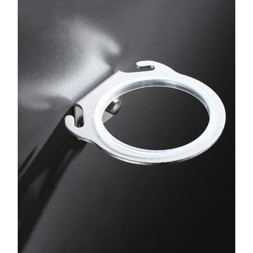 Wall Mounted Hair Dryer Holder Storage Organizer Rack Hanger Aluminum Alloy Bathroom Space Saving Hair Dryer Rack Support Holder