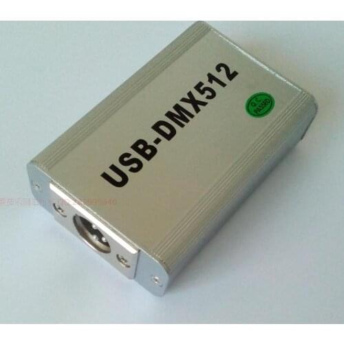 New High-speed USB-DMX512 stage lighting console Computer light controller +3D analog DMX512 lighting console