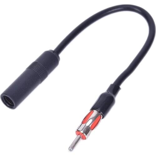 New 9.84 Inch 25cm Auto Car Universal Car Male To Female Radio AM/FM Antenna Adapter Extension Cable