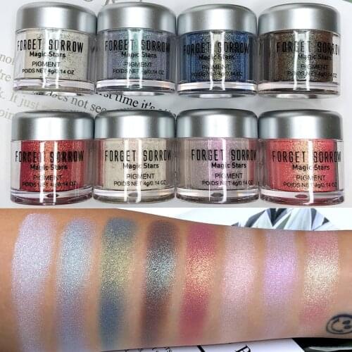 8 Color Sunset City Eyeshadow Palette Pigment Shine Gold Green Pigment Glitter EyeShadow Pallete Makeup Set Cosmetic Eye Palette