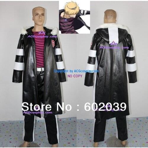 Katekyo Hitman Reborn! Belphegor cosplay costume GOOD quality faux leather made ACGcosplay