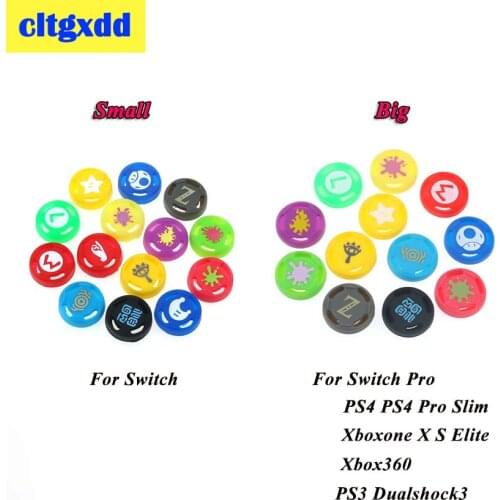 50-100pcs Controller Joystick Silicone Cap Analog Thumb Stick Grips Cover For PlayStation 4 PS4 Pro PS3 Slim For Xbox 360 One