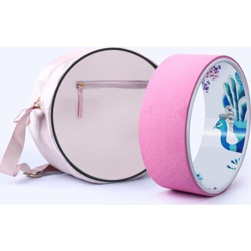 Yoga Wheel Bag Large Capacity Yoga Circle Backpack Multi-function Storage Yoga Ring Bags Pilates Fitness Sports Bags Equipment