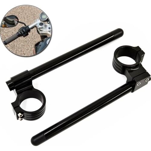 BJMOTO Universal Motorcycle Alloy CNC 46MM 48MM 50MM 51MM 52MM 53MM 54MM Clip Ons Clipon Fork Handlebar Lever