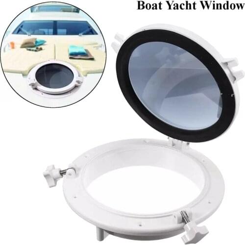 10 Inch RV Boat Yacht Round Portlight Window Replacement Porthole Accessories