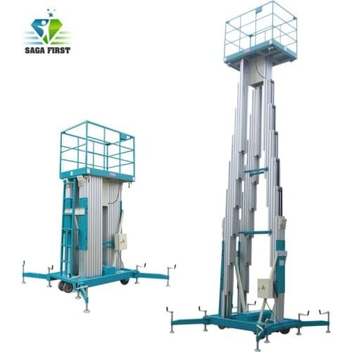 Aluminium aerial working lift platform