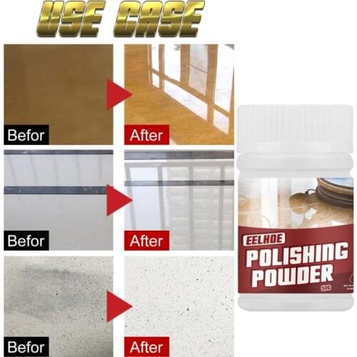 Cleaner Polishing Powder Ceramic Tile Polished Furniture Tile Floor Polishing Agent Brightening Cleaning Decontamination Powder