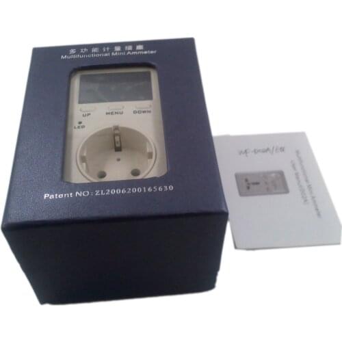 Digital Electricity Energy Meter Tester Monitor indicator Voltag Power Balance Energy saver Meter WF-D02A EU plug Germany France