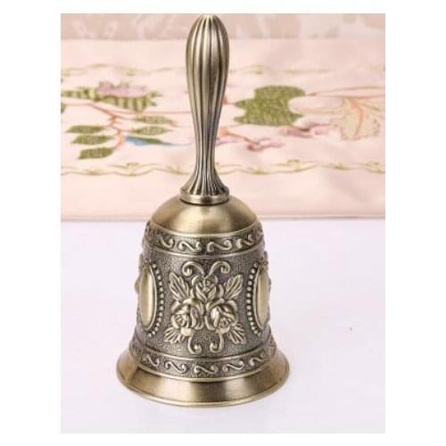 Zinc alloy bar restaurant Bar bell Vegetable able Hand bells Metal crafts home furnishings
