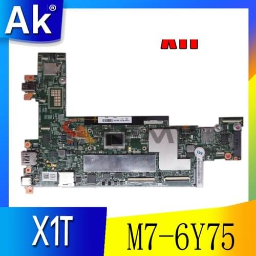 For lenovo Thinkpad X1 TABLET X1T Laptop Motherboard 15218-2 LGF-1 MB 448.04W08.0021 00NY793 With M7-6Y75 8G-RAM 100% Full Test