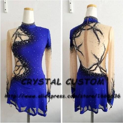 Custom-Made Figure Skating Dress Adult New Brand Figure Skating Dresses For Competition DR4800