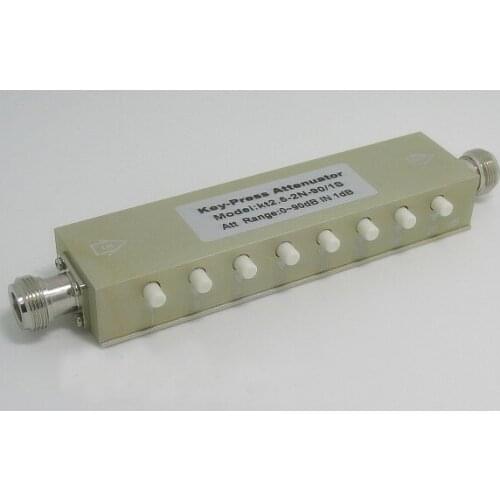 N Type Interface 0-90dB Adjustable Key-Press Attenuator Step - adjustable RF attenuator