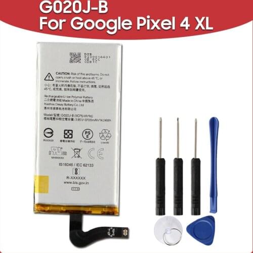 Original Replacement Battery 3700mAh G020J-B For Google Pixel 4 XL Phone Batteries