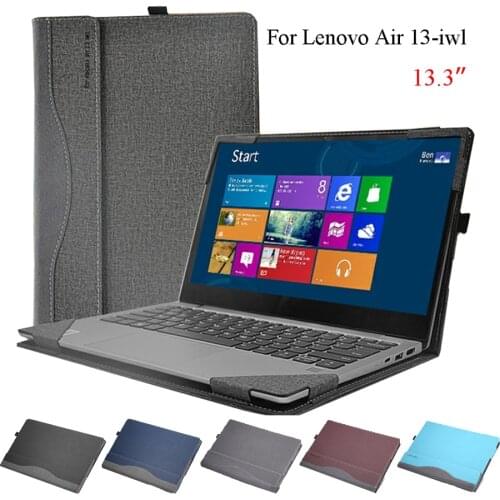 Detachable Case For Lenovo Air13 iwl 13.3'' Luxury PU Leather Tablet Notebook Cover For Lenovo New Air 13-iwl 13.3 Case Coque