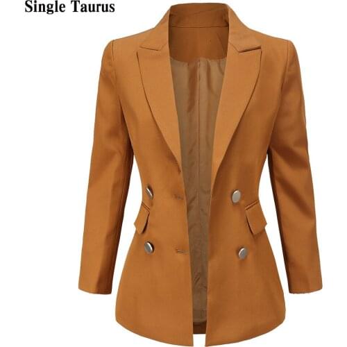 Женские двубортные пиджаки Single Taurus China At AliExpress