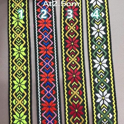 2.5cm ethnic style folk style nation style jacquard ribbon,jacquard webbing,garment ribbon,shoes ribbon,bag ribbon,AT0406E