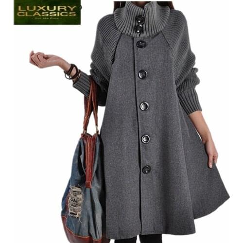 Women 2021 Autumn Coat Long Fashion Jackets Scarf Collar Sweet Jacket Elegant Office Ladies Coats Casaco Feminino LWL481