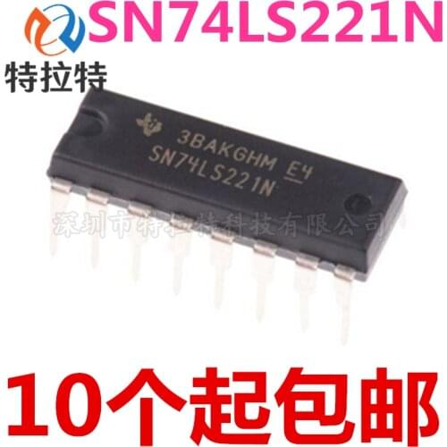10pcs/lot Brand New & Original SN74LS221N HD74LS221P DIP16 74ls221 Multivibrator Monostable
