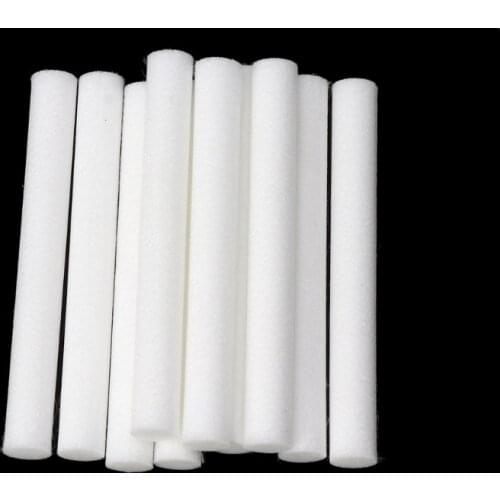 10Pcs 8mmx68mm Humidifiers Filters Cotton Swab for Humidifier Aroma Diffuser