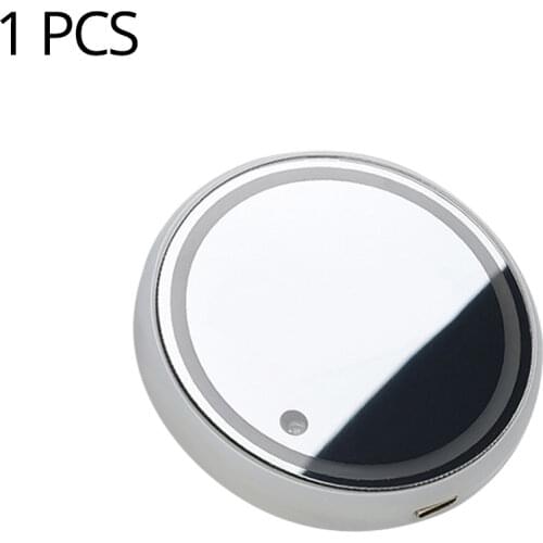 1X Auto Led Car Cup Holder Bottom Pad LED Hub Lamp Cover Trim Atmosphere Lamp Welcome Light Anti-slip Mat Colorful Light Coaster