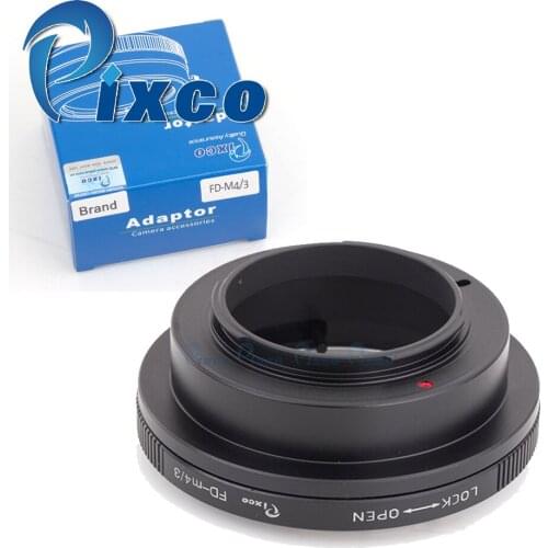 Pixco Lens Adapter Suit For Canon FD Mount Lens to Suit for Micro Four Thirds 4/3 Camera