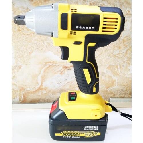 Lithium Battery Cordless Electrical Impact Wrench Cordless Drill Industrial grade