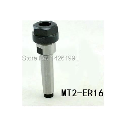 Free shipping for MT2-ER16 collet chuck Morse taper 2# MT2 ER16 collet chuck Toolholder MT2 Chuck Holder