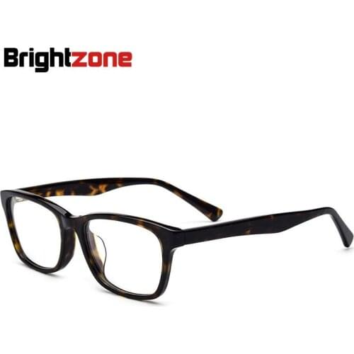 Brightzone European & American People Style Excellent Quality Handmade Acetate Anti Blue Ray Glasses Eye Protect Design In Italy