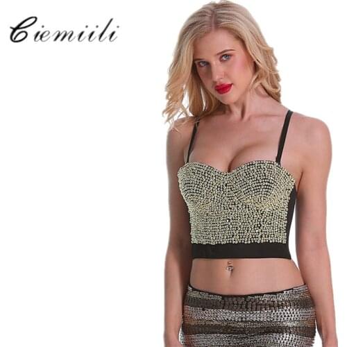 CIEMIILI Women's Crop Tops