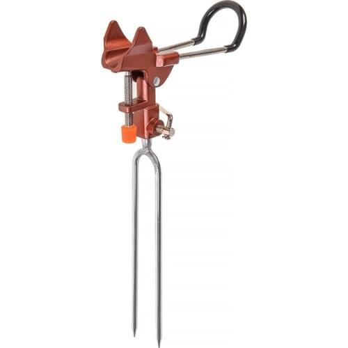 Angle-Adjustable Fishing Rod Bracket Holder Stainless Steel Fishing Rod Support Stand Fishing Tool Accessories