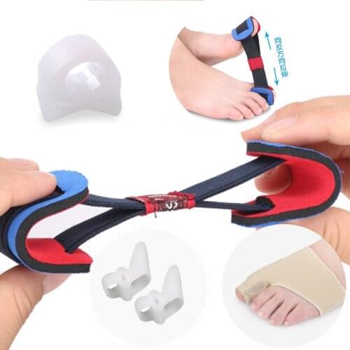 7pcs/set Newest Bunion Sleeves Hallux Valgus Corrector Alignment Toe Separator Metatarsal Splint Orthotics Pain Relief Foot Care