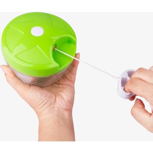 Fishing Shrimp Bait Hand-Operated Bait Machine Shrimps Meat Grinder Three-Dimensional Stainless Steel 3 Blade Fishing Tool X675B