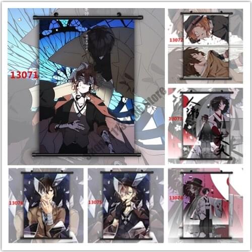 Anime DIY Diamond Painting Bungou Stray Dogs Cross Stitch Kits Embroidery Full Diamond Mosaic Christmas Room Decoration Gift