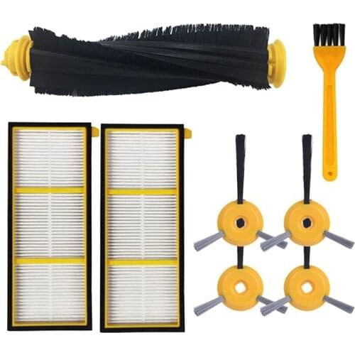 Brush Accessories Kit Set Compatible for Shark RV700/RV720/RV750/ RV750C/RV755 Cleaner Robot Sweeper Replacement