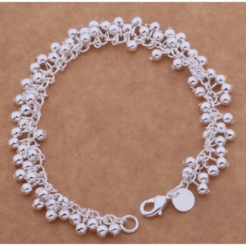 AH035 Hot sterling bracelet, sterling fashion jewelry grape /aidaizka awfajnma silver color