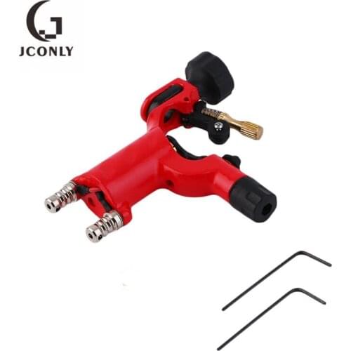 Professional High Quality Red Tattoo Rotary Tattoo Machine Shader & Liner Assorted Tatoo Motor Gun Kit Supplies Tattoo Machine